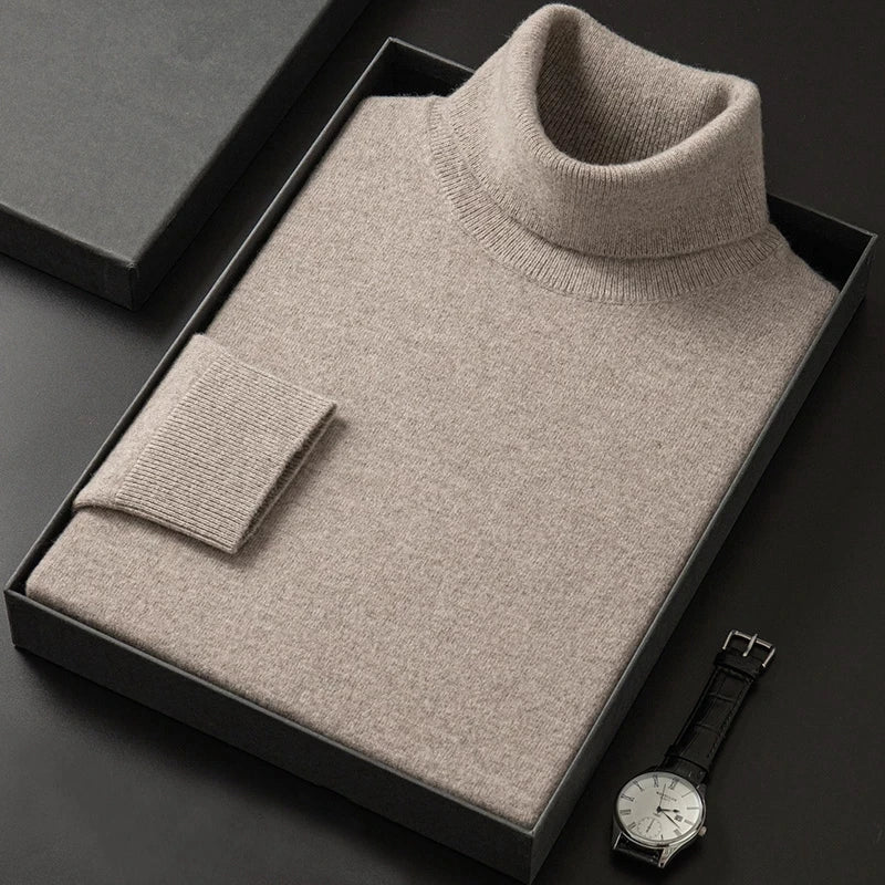 Stilvolle Rollkragenpullover