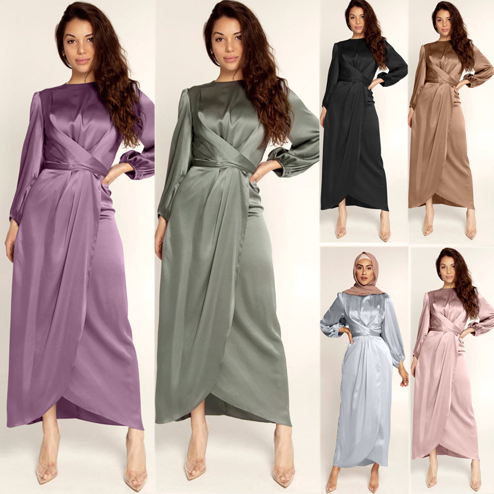 Trim Feminines und Elegantes Tunikakleid