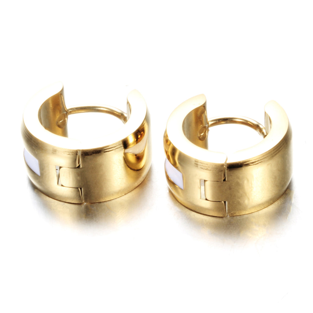 Damen Creolen mit modernem minimalistischen Design Shop Nory