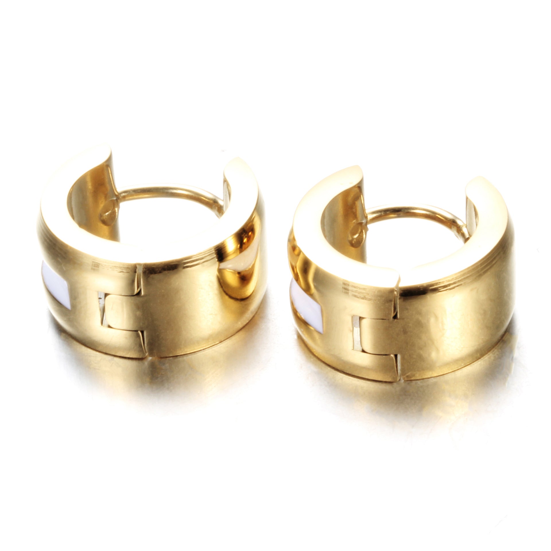 Damen Creolen mit modernem minimalistischen Design Shop Nory