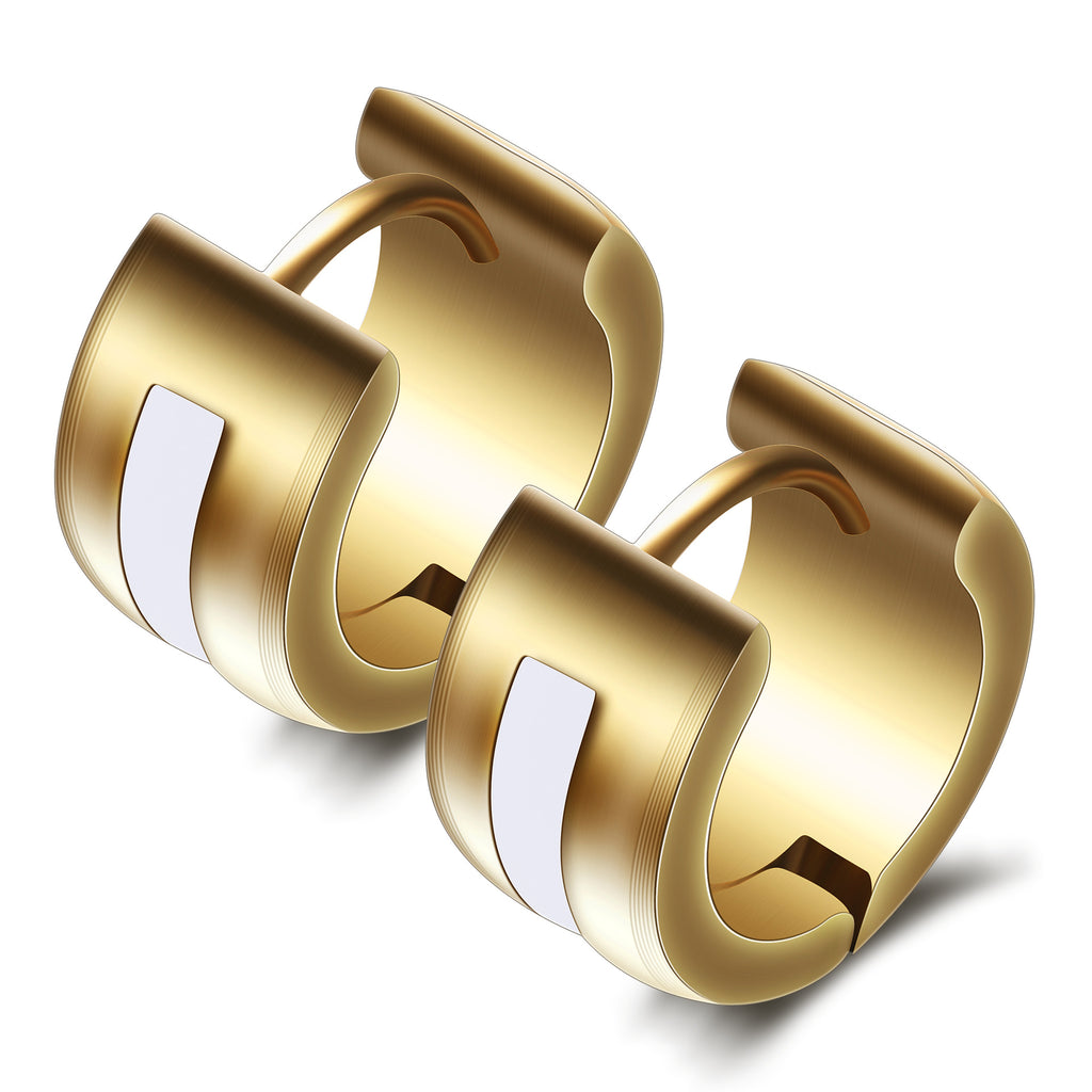 Damen Creolen mit modernem minimalistischen Design Shop Nory