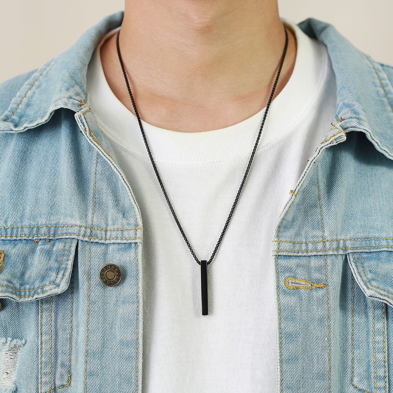 Herren Halskette "Elias" in Edelstahl | Shop Nory