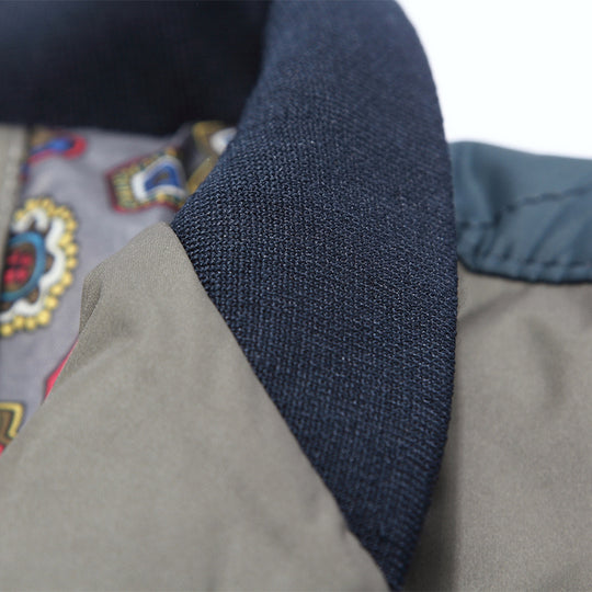 Herren Übergangsjacke mit Stehkragen und gemustertem Innenfutter Shop Nory