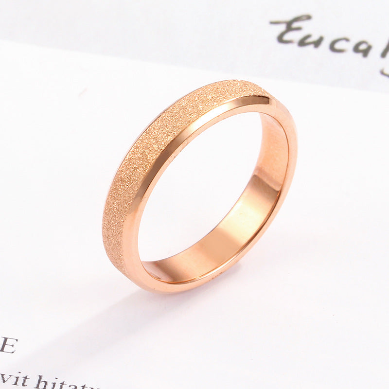 Damen eleganter Ring mit strukturiertem Oberflächendesign Shop Nory