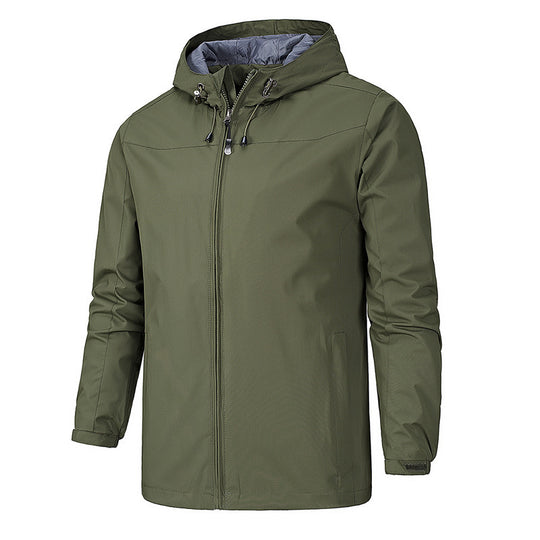 Herren Ultraleichter Ripstop-Kapuzenblouson mit wind- und wasserabweisender Membran Shop Nory