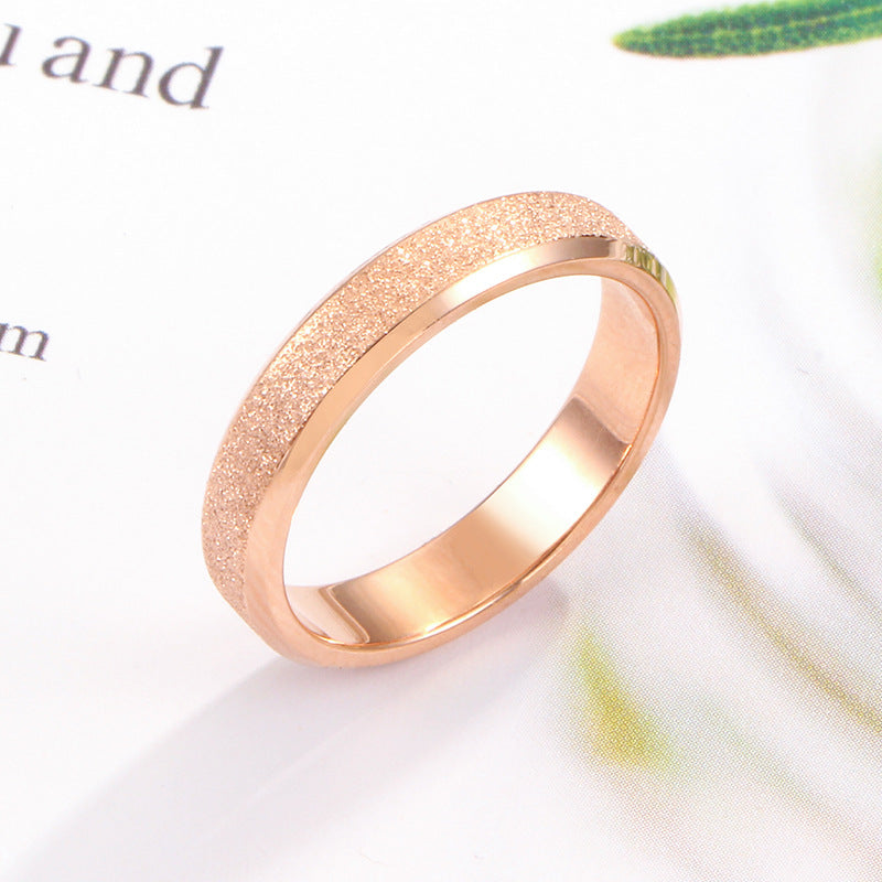 Damen stilvoller Ring mit strahlender Oberfläche Shop Nory