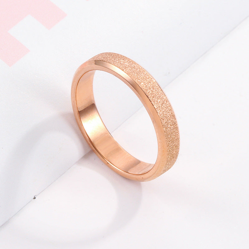 Damen stilvoller Ring mit strahlender Oberfläche Shop Nory