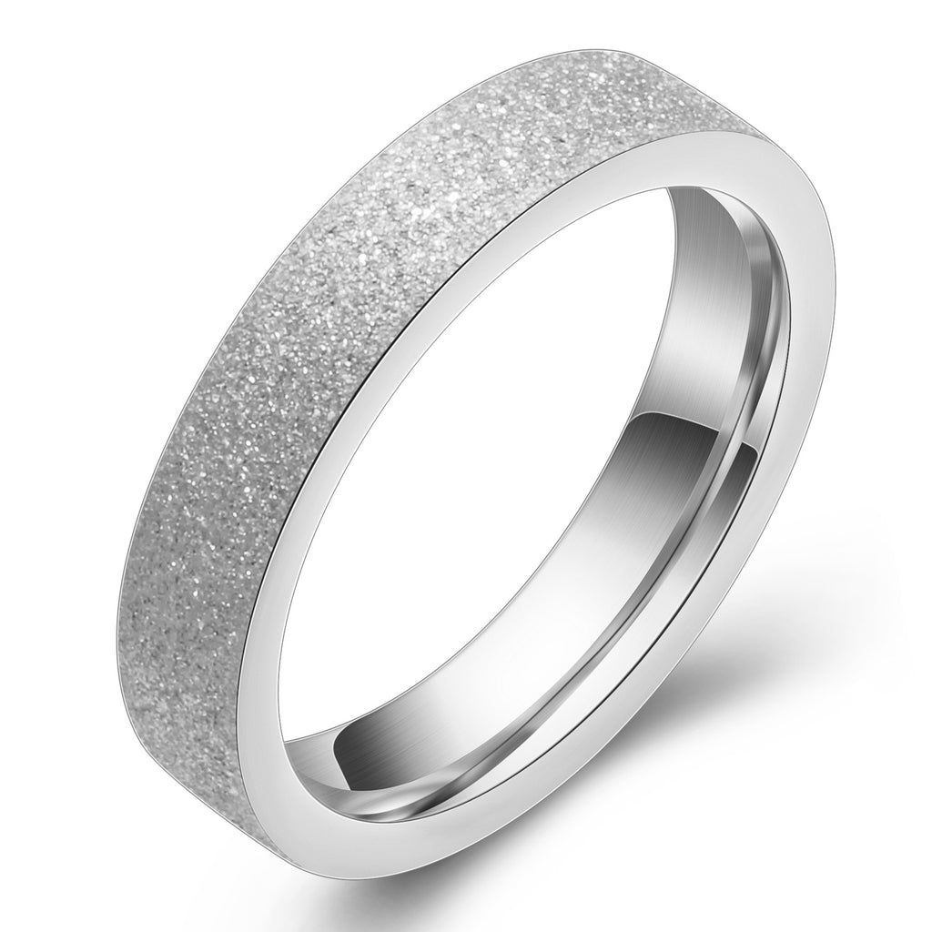 Damen Ring mit glitzerndem Oberflächendesign und eleganter Goldveredelung Shop Nory