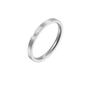 Damen Ring mit elegantem Minimalismus und funkelndem Zirkonia Shop Nory