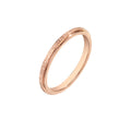 Damen eleganter Ring mit funkelndem Oberflächenfinish Shop Nory