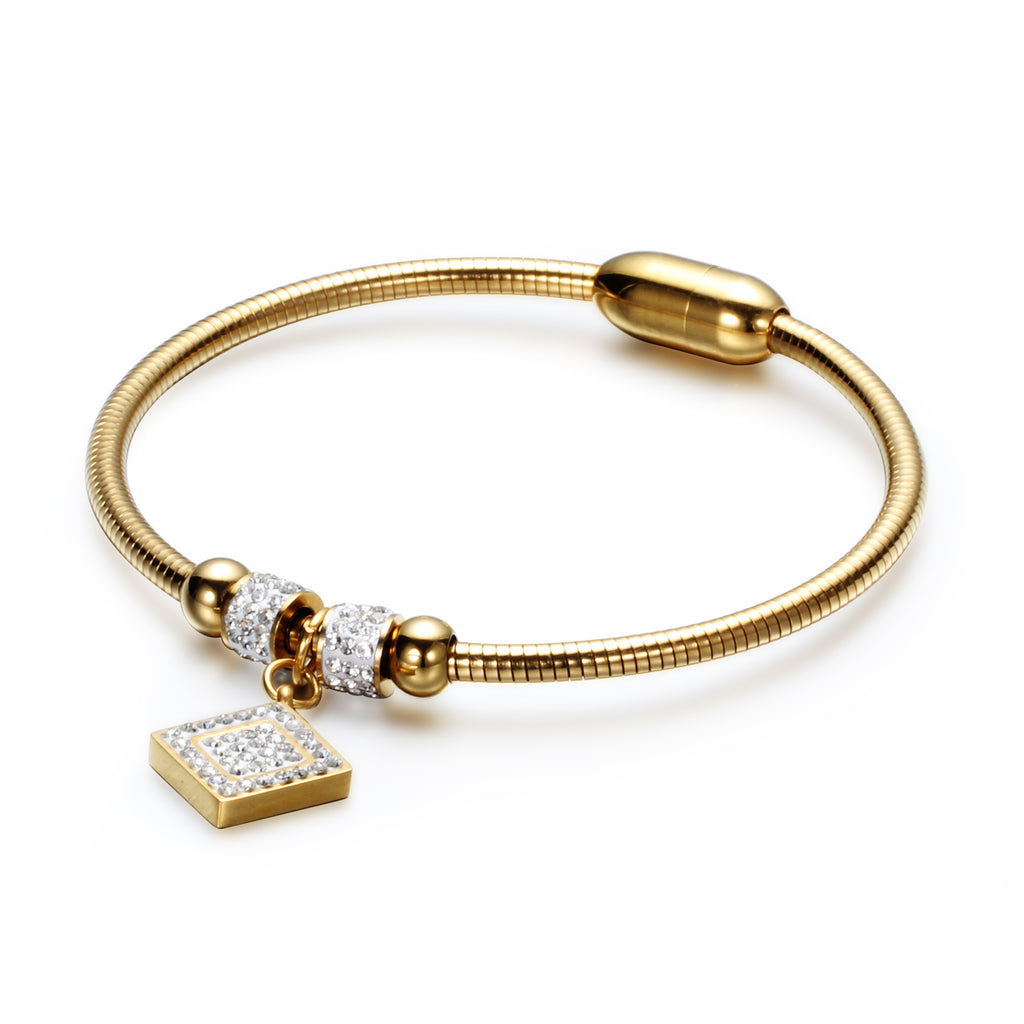 Damen Eleganter Armband mit funkelnden Kristallen Shop Nory