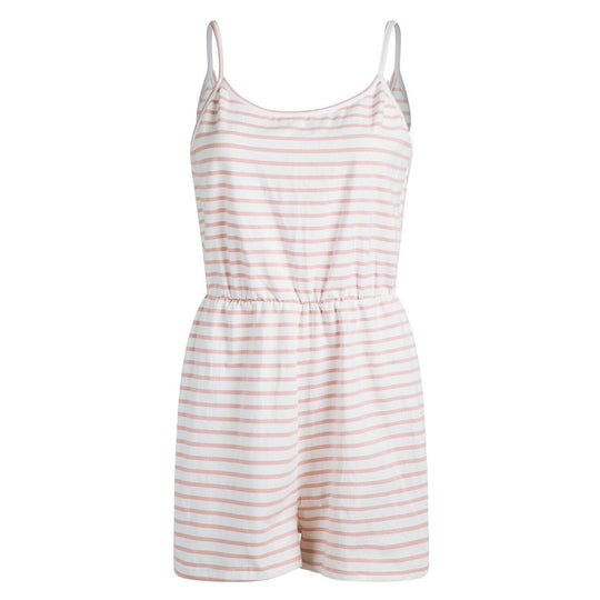 Damen stylischer Jumpsuit mit verstellbaren Trägern und Gummizug in der Taille Shopnory