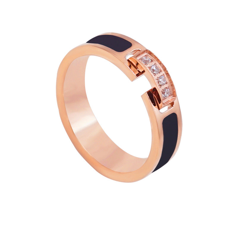 Damen Statement-Ring mit funkelnden Kristallen Shop Nory