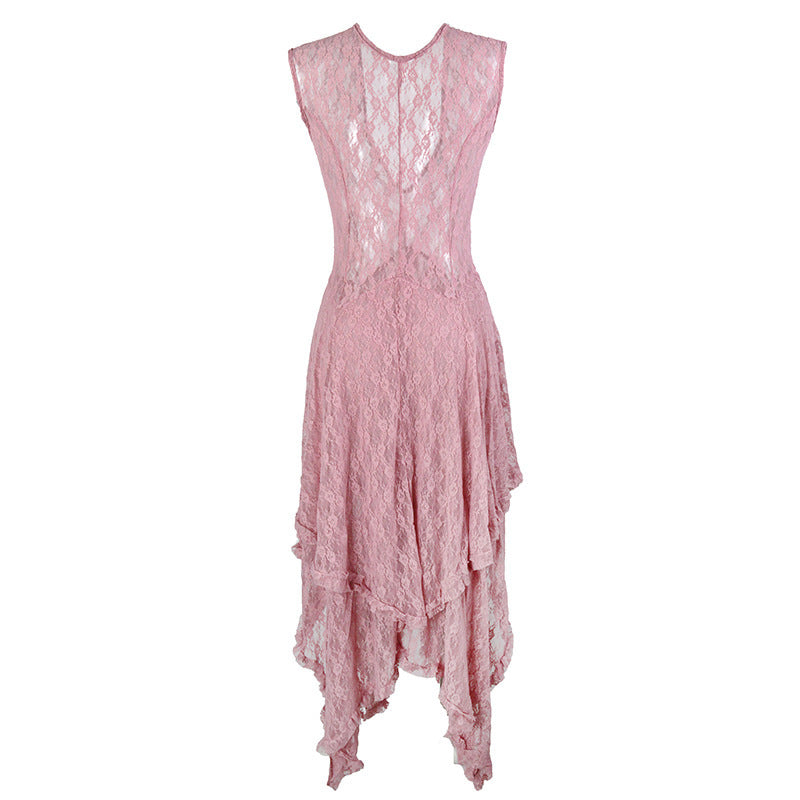 Damen Festliches Kleid mit voluminösem Rock und raffinierten Rüschendetails Shopnory