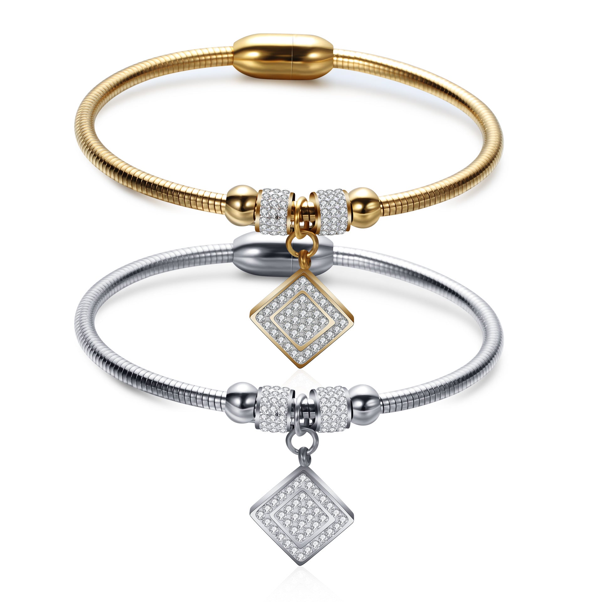 Damen Eleganter Armband mit funkelnden Kristallen Shop Nory