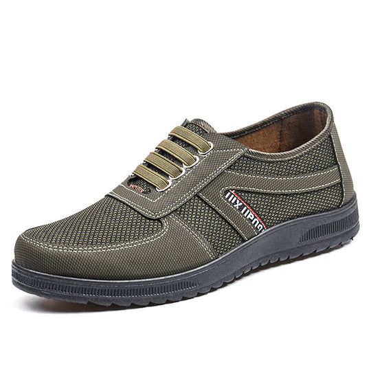 Herren nan atmungsaktiver Freizeit-Sneaker mit Mesh-Textiloberseite, gepolstertem Komfortfußbett und griffiger rutschfester Gummilaufsohle Shop Nory