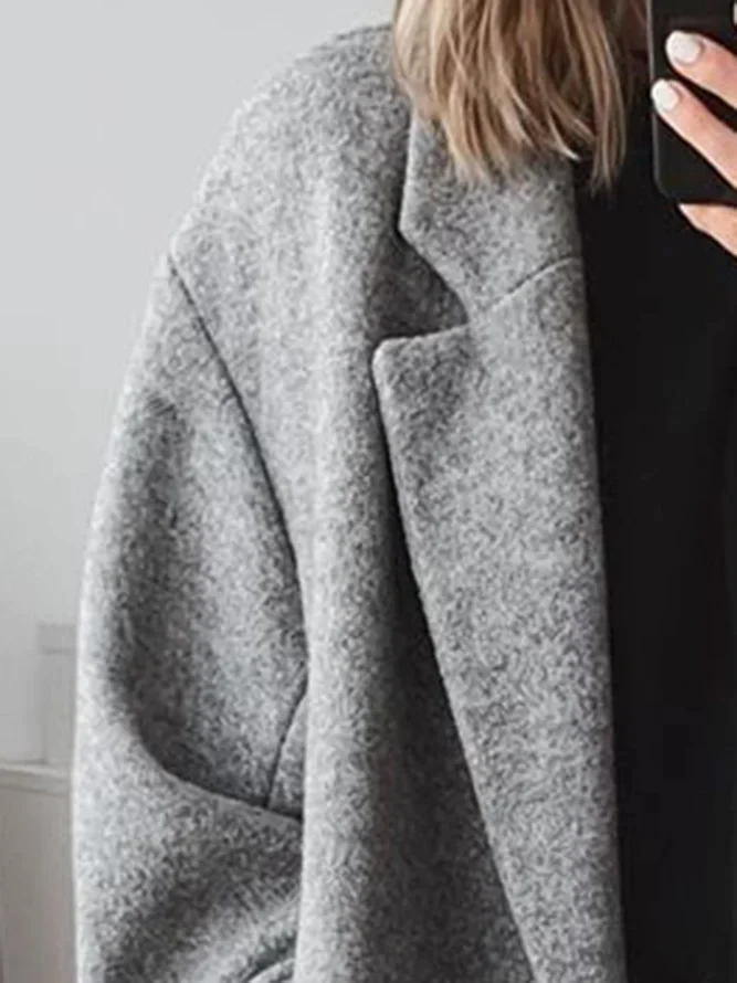 Klassischer langer Mantel für Damen