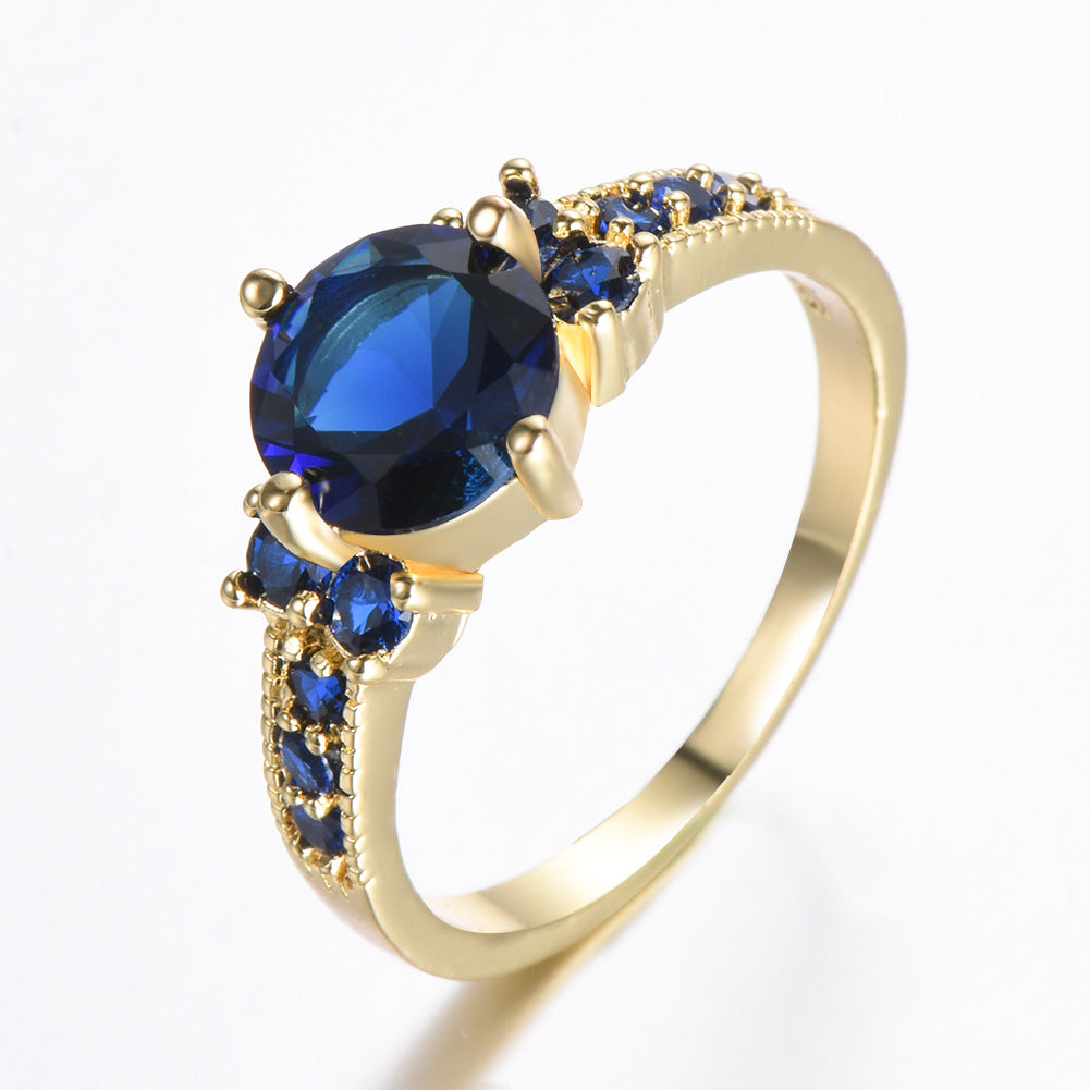Damen Ring mit extravaganten Zirkonia-Einsätzen und funkelndem Rosenquarz Shop Nory