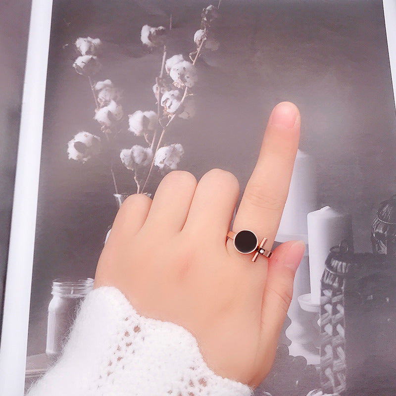 Damen Ring mit modernem minimalistischen Design Shop Nory