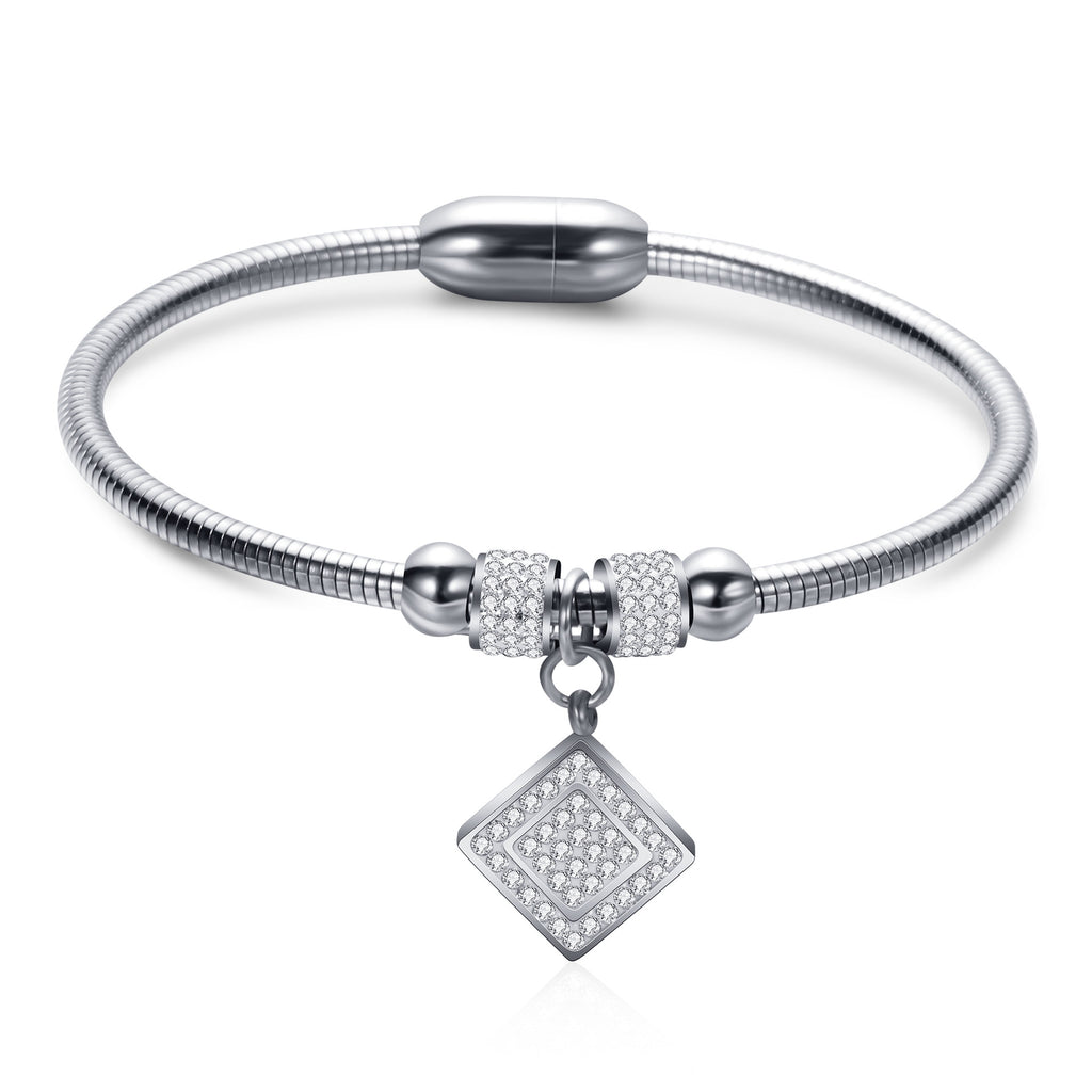 Damen Eleganter Armband mit funkelnden Kristallen Shop Nory