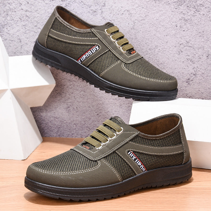 Herren nan atmungsaktiver Freizeit-Sneaker mit Mesh-Textiloberseite, gepolstertem Komfortfußbett und griffiger rutschfester Gummilaufsohle Shop Nory