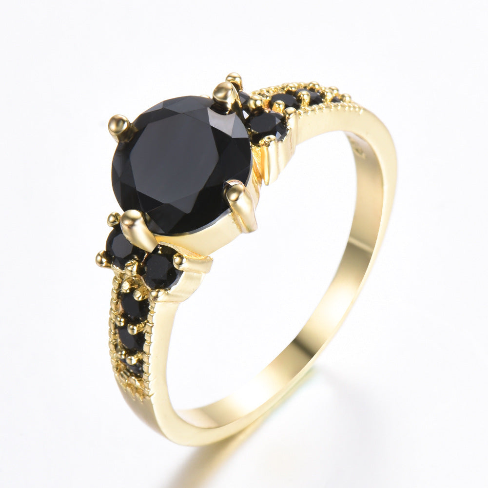 Damen Ring mit extravaganten Zirkonia-Einsätzen und funkelndem Rosenquarz Shop Nory