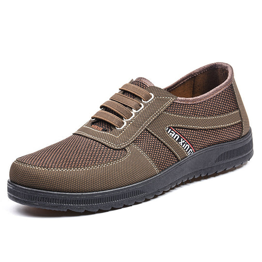 Herren nan atmungsaktiver Freizeit-Sneaker mit Mesh-Textiloberseite, gepolstertem Komfortfußbett und griffiger rutschfester Gummilaufsohle Shop Nory