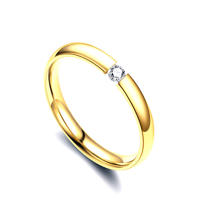 Damen Ring mit funkelndem Zirkonia und elegantem, geschwungenem Design Shop Nory