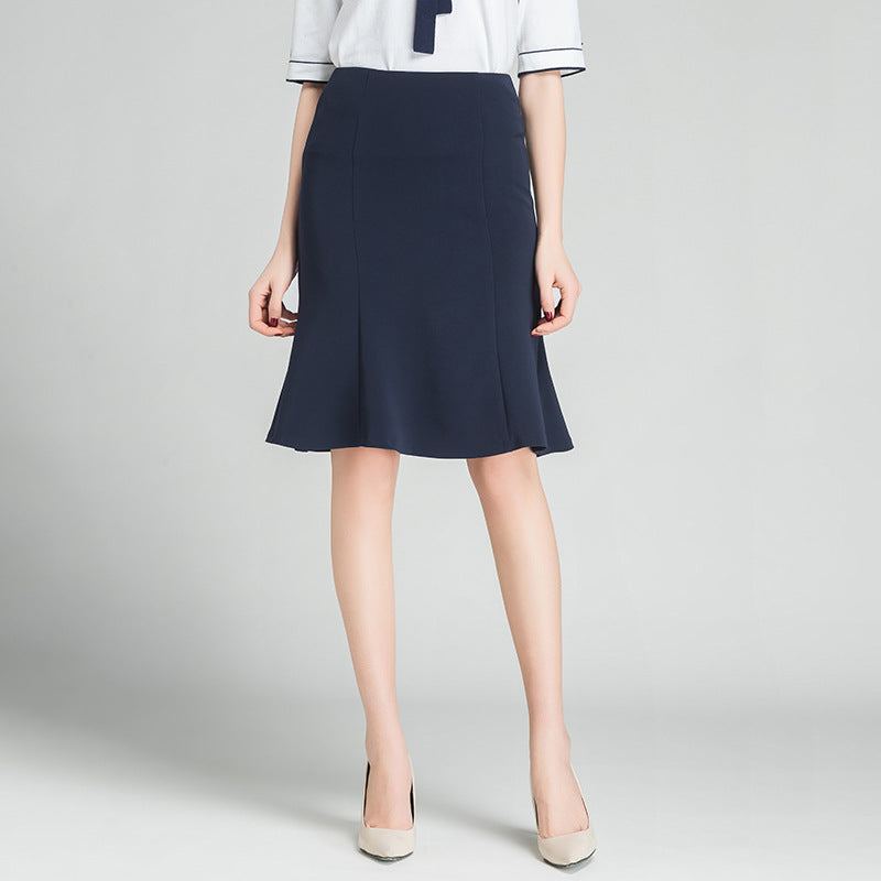 Damen Schwingender Midi-Rock mit eleganter Passform