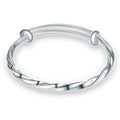 Damen zierlicher Armreif mit geflochtenem Design und eleganter Struktur Shop Nory
