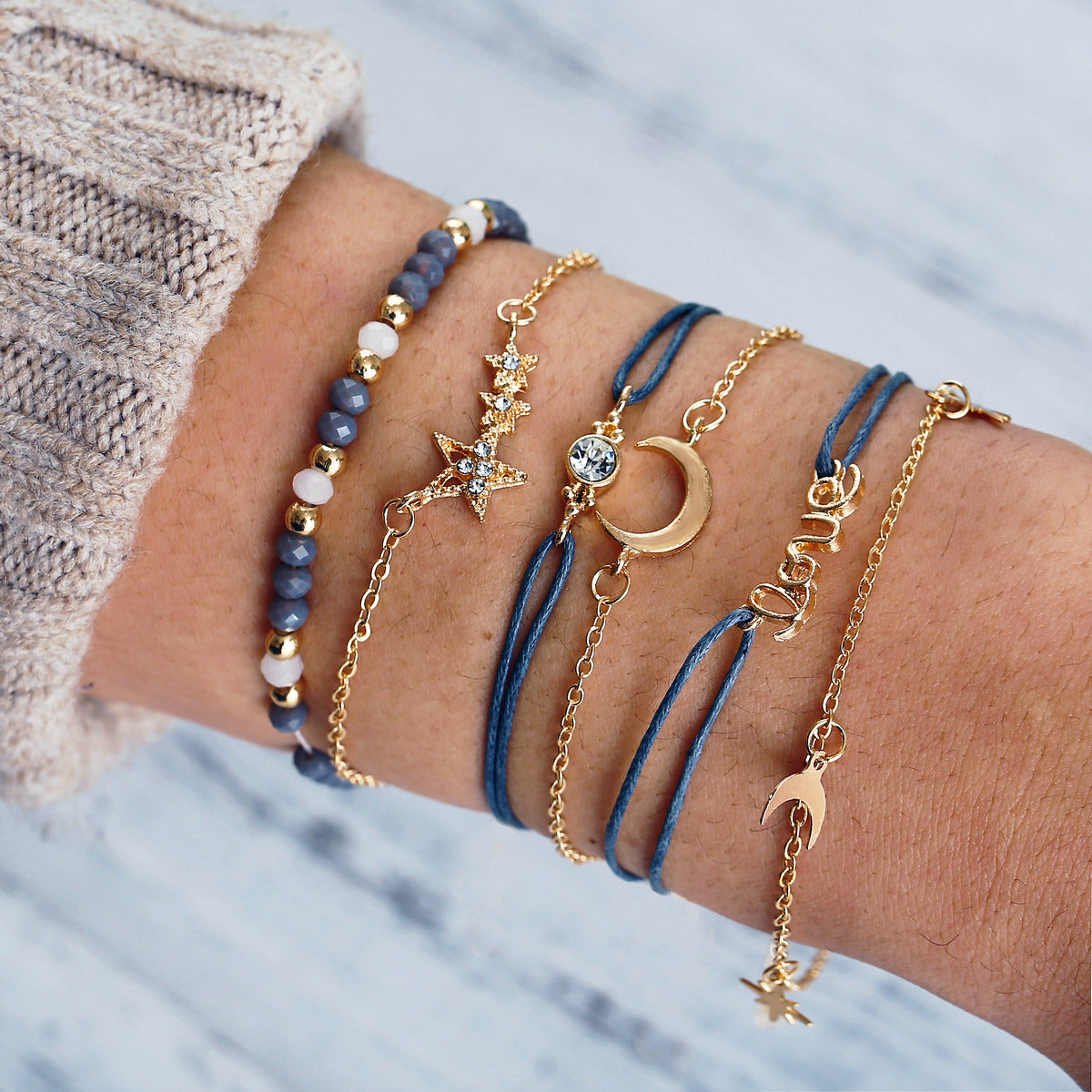 Damen Armband-Set mit verschiedenen Designs Shop Nory