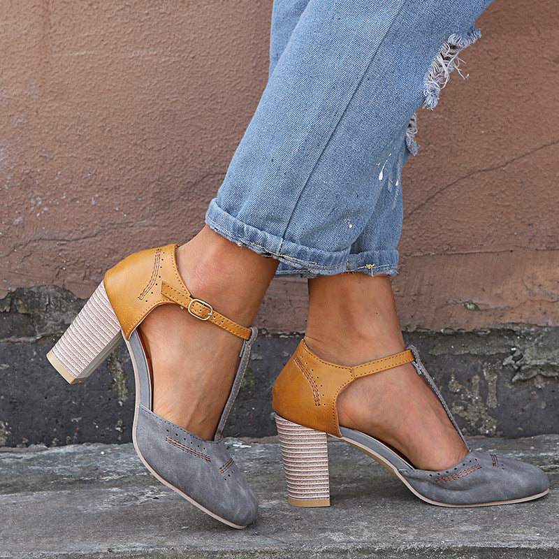 Damen elegante und bequeme High Heels
