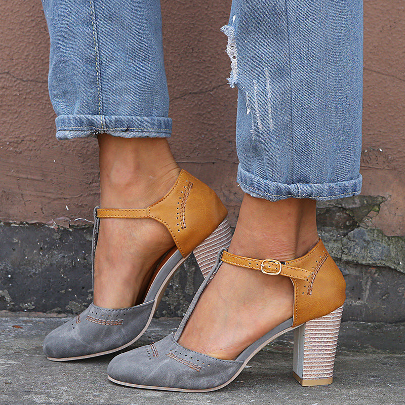 Damen elegante und bequeme High Heels
