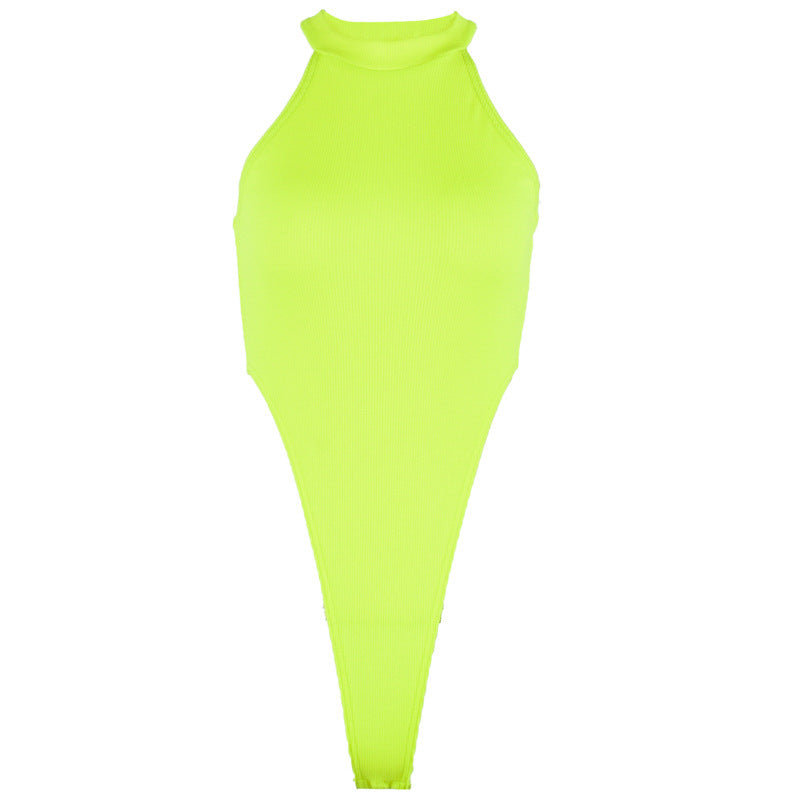 Damen Hochgeschlossenes Bodysuit