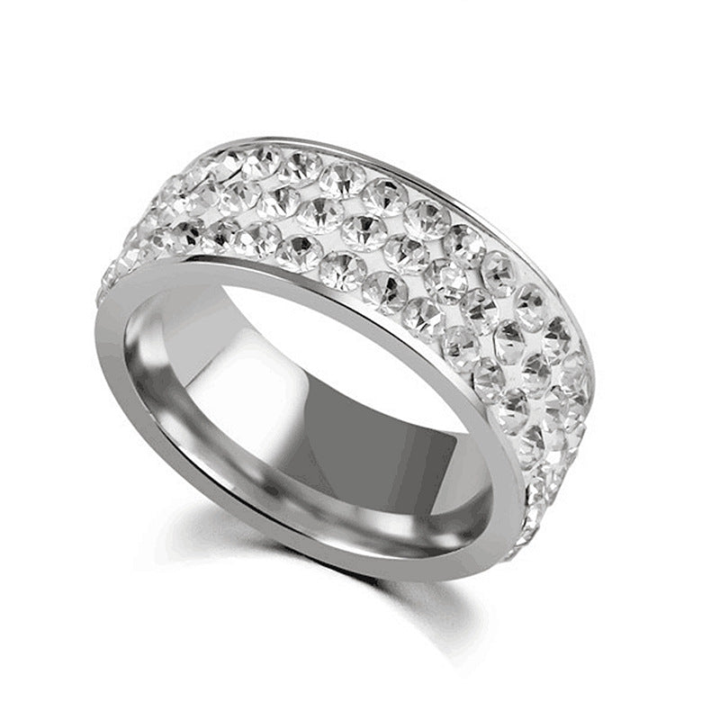 Damen Ring mit funkelndem Zirkonia-Besatz und elegantem Design Shop Nory
