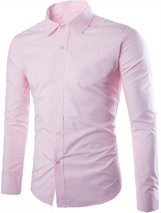 Herren tailliertes Business-Hemd mit Kentkragen, leichtem Stretch und schmaler Silhouette Shop Nory