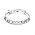 Damen Offenes Armband mit funkelnden Perlen-Elementen Shop Nory