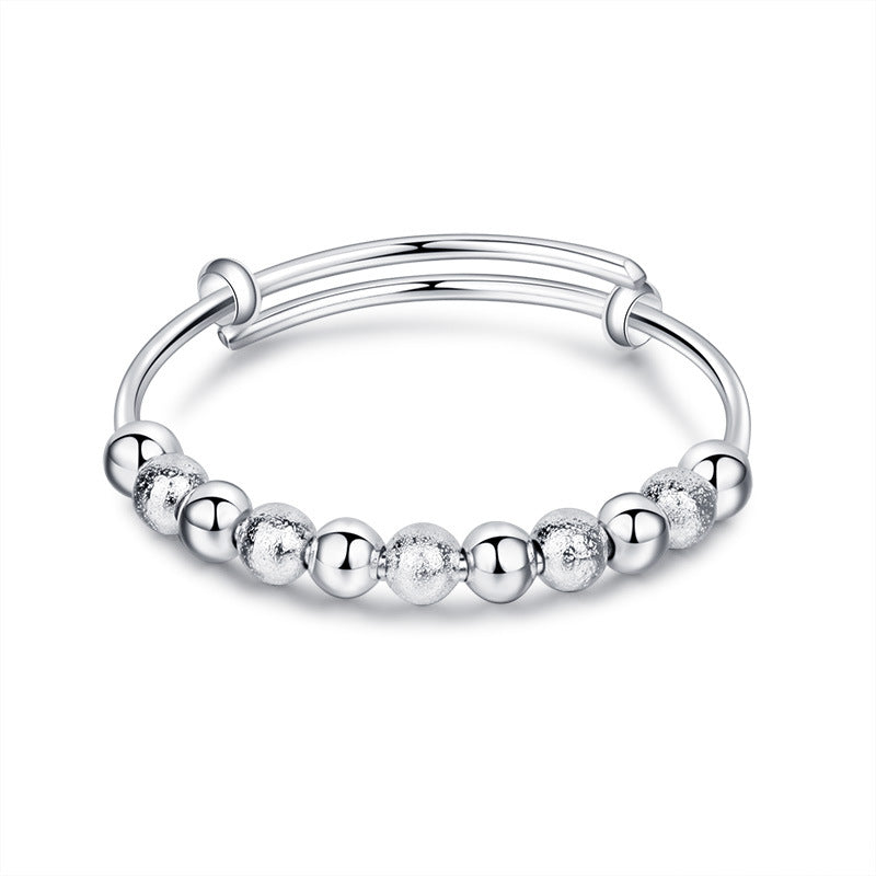 Damen Offenes Armband mit funkelnden Perlen-Elementen Shop Nory