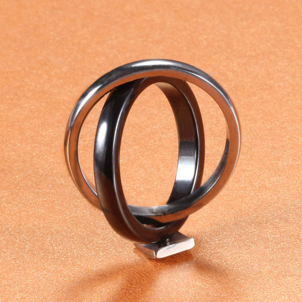 Damen Ring mit quadratischem Zirkonia-Besatz und elegantem Design Shop Nory