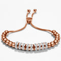 Damen Armband mit funkelnden Zirkonia und einstellbarem Zugverschluss Shop Nory