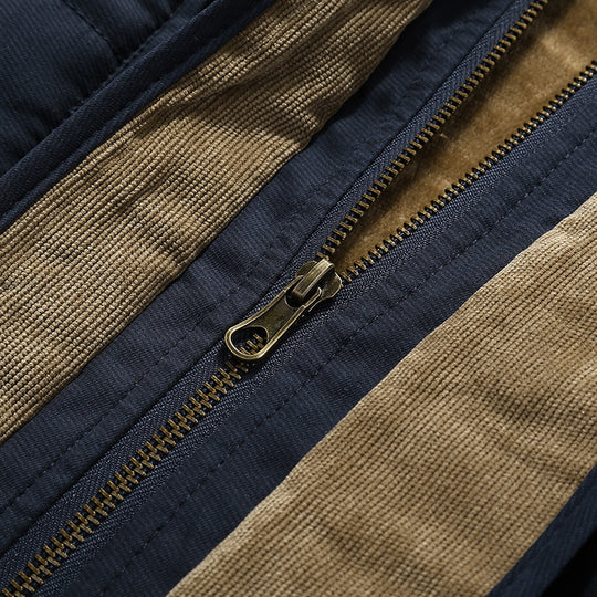 Herren Thermo-Feldparka mit abnehmbarer Kapuze und Teddyfutter Shop Nory