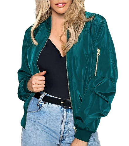 Stilvolle und komfortable Damen-Bomberjacke