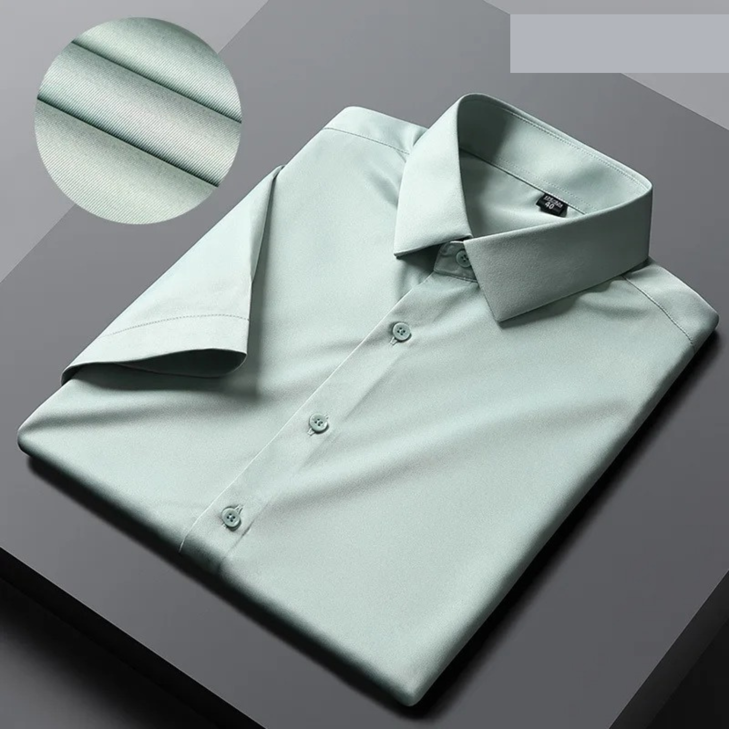 ShopNory Business Style bügelfreies Kurzarmhemd