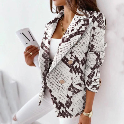 Stilvoll bedruckte Blazer