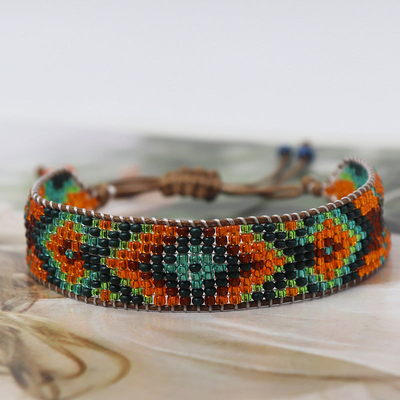 Handgewebtes Böhmisches Armband | Shop Nory