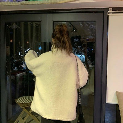 Lammfleece-Jacke, locker und vielseitig