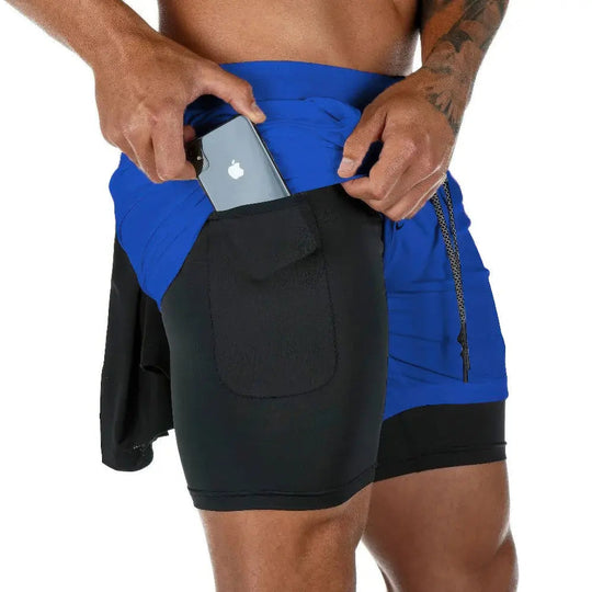 Shopnory | Camo 2 In 1 Schnell Trocknende Sporthose