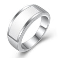 Damen Siegelring aus hochwertigem Edelstahl mit minimalistischer Oberfläche Shop Nory