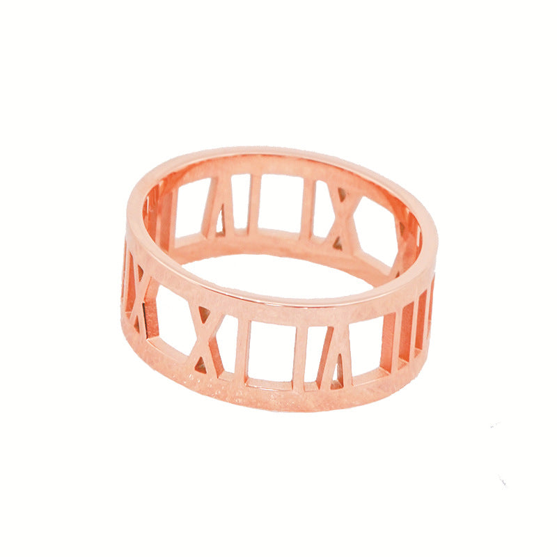Damen Ring mit geometrischem Design Shop Nory