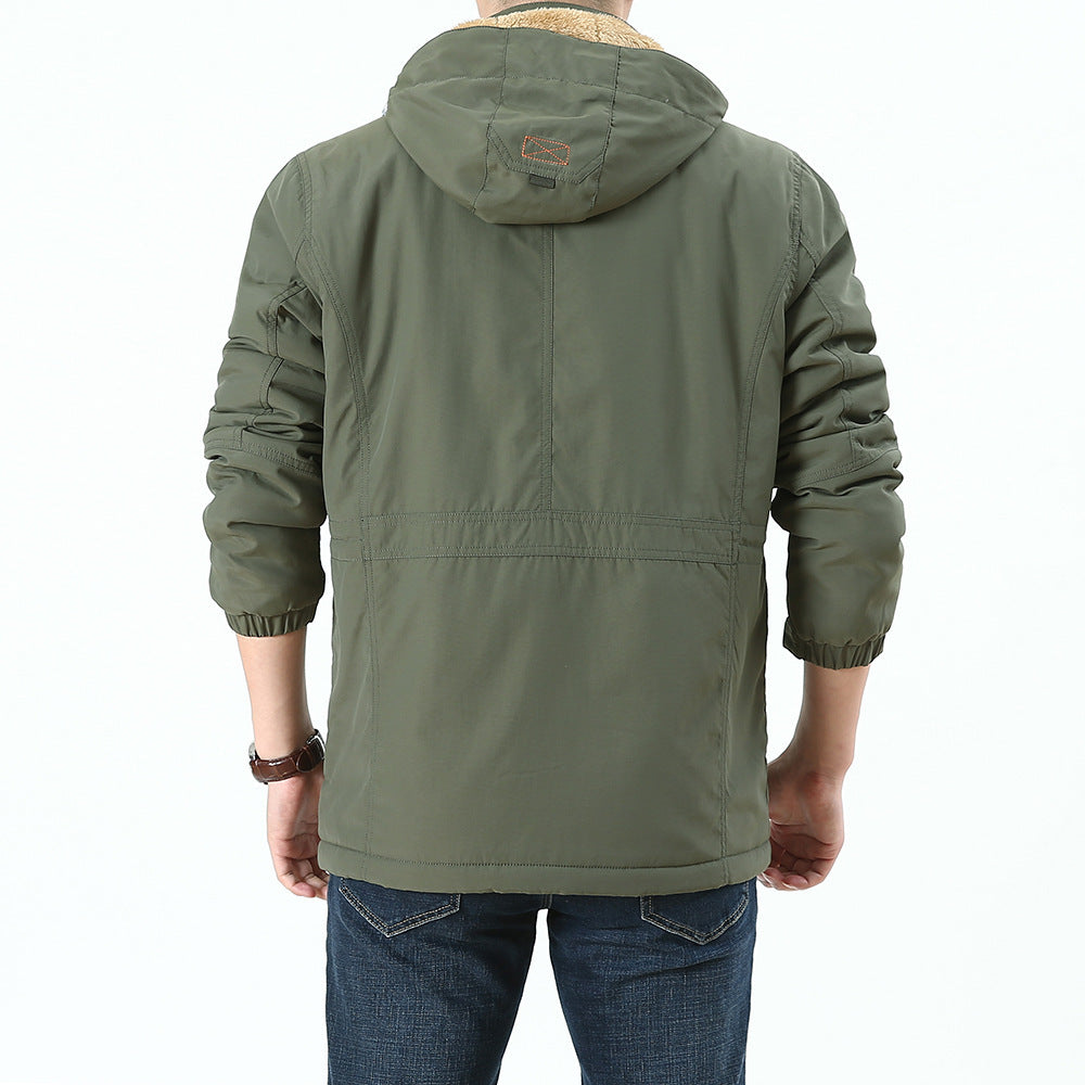 Herren Multifunktionale Wetterjacke mit praktischen Taschen Shop Nory